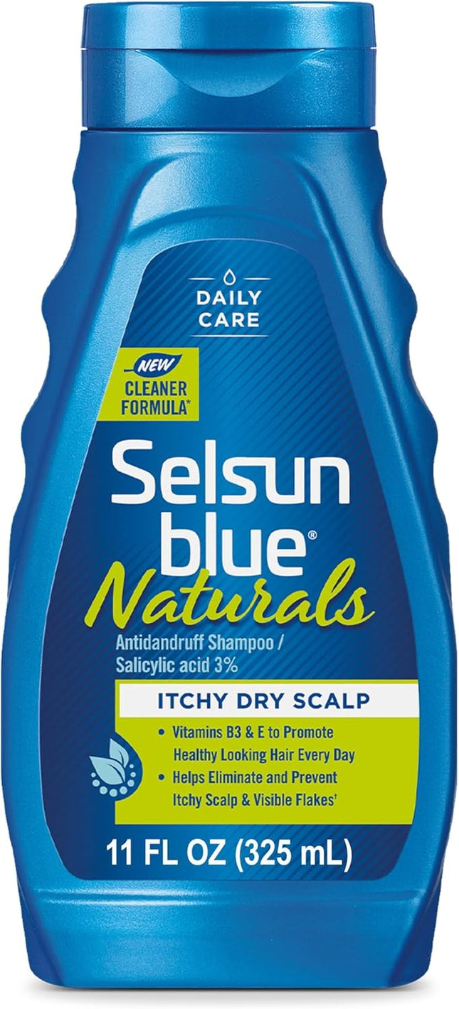 Selsun Blue Itchy Dry Scalp, Naturals, 11 Ounce