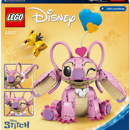 LEGO Disney Angel 43257 Brick-Built Display Figure, 3 Heart Balloons & Butterfly, Building Toy, Gift for 9+ Year Old Girls & Boys, 784 Pieces