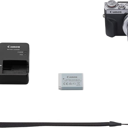 Canon PowerShot G7 X Mark III Digital Compact Camera - Silver