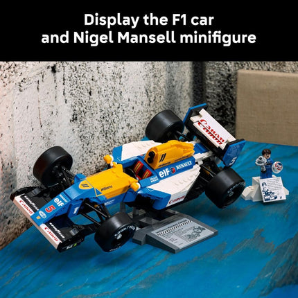 LEGO Icons Williams Racing FW14B & Nigel Mansell 10353
