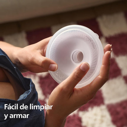 شفاط حليب كهربائي فردي بدون استخدام اليدين من فيليبس أفنت، بموتور بقوة المستشفى، يحاكي إيقاع شرب الطفل، يشفط حتى 85 مرة في الدقيقة، كوب تجميع خفيف، واقيتان للثدي، موديل SCF531/11