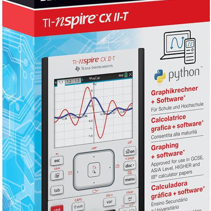 TEXAS INSTRUMENTS TI-NSPIRE CX II-T - Noir