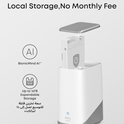 eufy Security eufyCam S3 Pro 2-Cam Kit Solar Security Camera Outdoor Wireless, Colour Night Vision, 4K Resolution, Forever Power 2.0, Face Recognition AI, Expandable Local Storage