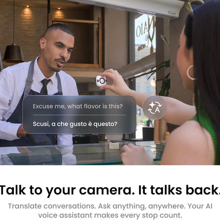 Insta360 GO Ultra Cycling Bundle Midnight Black - كاميرا صغيرة بدقة 4K بدون استخدام اليدين، خفيفة الوزن ومحمولة، أداء ممتاز في الإضاءة المنخفضة، تثبيت في أي مكان، تثبيت FlowState، عمر بطارية 200 دقيقة