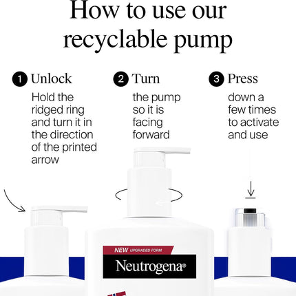 Neutrogena Norwegian Formula Deep Moisture Body Lotion Dry Skin 400ml