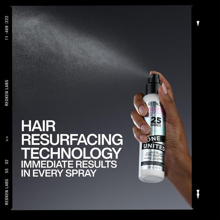 Redken One United | 25 Multi-Benefits Leave-In Treatment Spray Care | 150ml Professional sulfate-free 25 multi-benefits treatment spray increases manageability, protection & conditions the hair