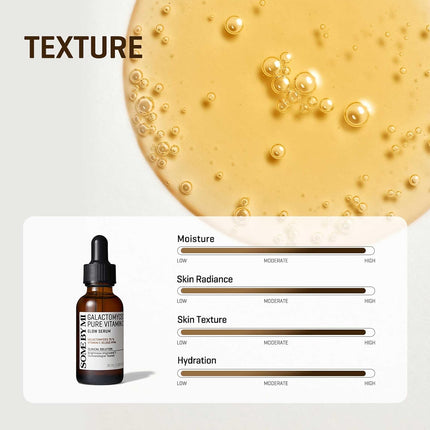 Some By Mi Galactomyces Pure Vitamin C Glow Serum | 30Ml | Daily Brightening Vitamin C Serum For Glass Skin | Improvement Of Skin Texture & Elasticity