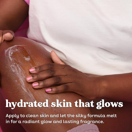 eos Shea Better Body Lotion- Pomegranate Raspberry, 24-Hour Moisture Skin Care, Lightweight & Non-Greasy, Made with Natural Shea, Vegan, 16 fl oz