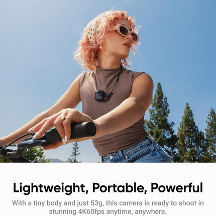 حزمة Insta360 GO Ultra Family Bundle (أسود منتصف الليل) - كاميرا 4K صغيرة محمولة باليد، خفيفة الوزن ومحمولة، أداء ممتاز في الإضاءة المنخفضة، تثبت في أي مكان، تثبيت FlowState، عمر بطارية 200 دقيقة