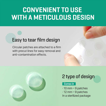Some By Mi 30 Days Miracle Clear Spot Patch, Hydrocolloid Pimple Patches, 18 Count