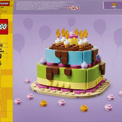 LEGO Iconic Birthday Party Cake 40815