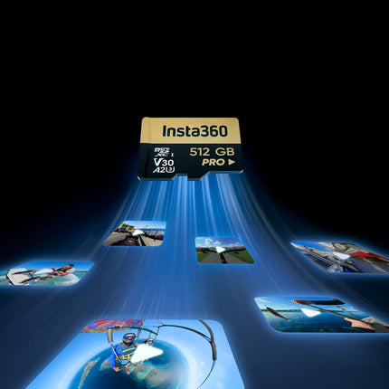 بطاقة ذاكرة 512 جيجابايت من Insta360