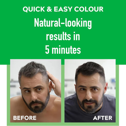 JUST FOR MEN عدة صبغ الشعر، أسود حقيقي H55
