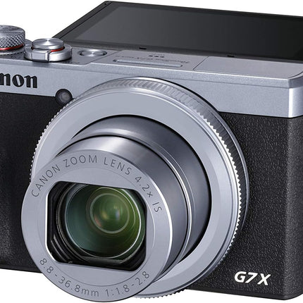 Canon PowerShot G7 X Mark III Digital Compact Camera - Silver