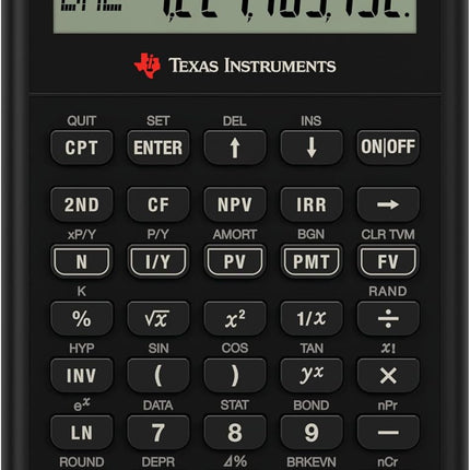 Texas Instruments BA II Plus Professional Calculator | Prompt 10-Digit Display | with IRR & NPV for Cash Flow Analysis | Numerical Analytics
