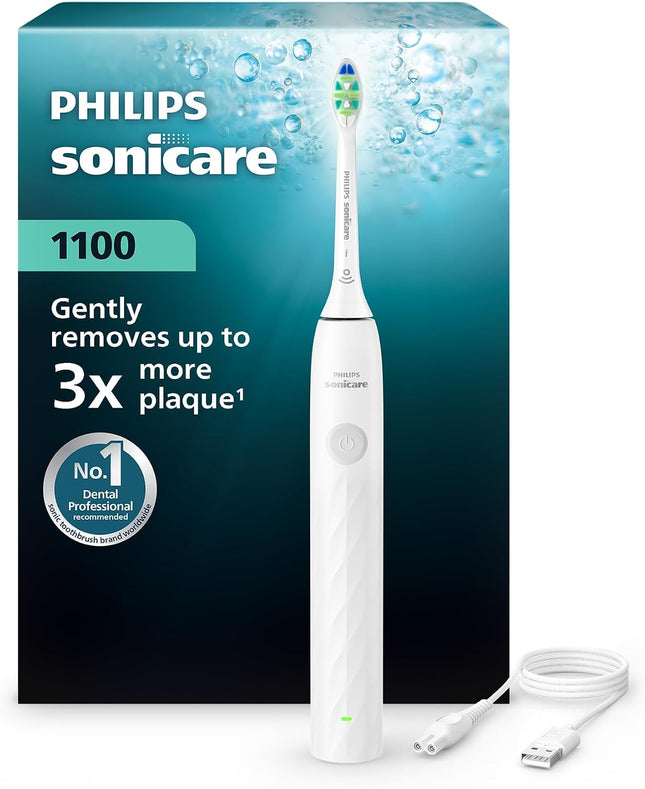 Philips Sonicare 1100 Rechargeable Electric Toothbrush – White