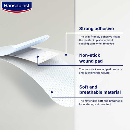 Hansaplast Sensitive Plaster for Kids XXL