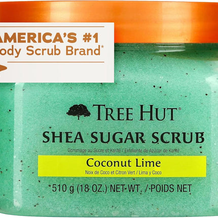 Tree Hut Coconut Lime Shea Sugar Body Scrub – 532ml