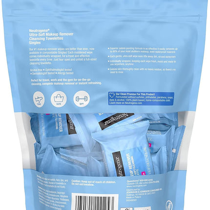 Neutrogena Makeup Remover Cleansing Towelette Singles 20