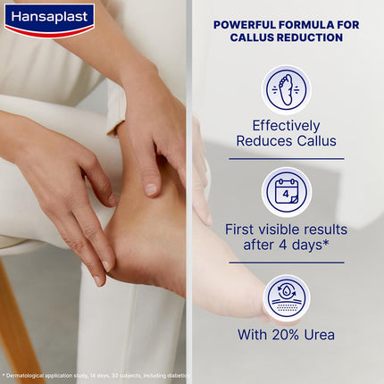 Hansaplast Intensive Callus Cream with 20% Urea for Very Dry Feet, 75ml