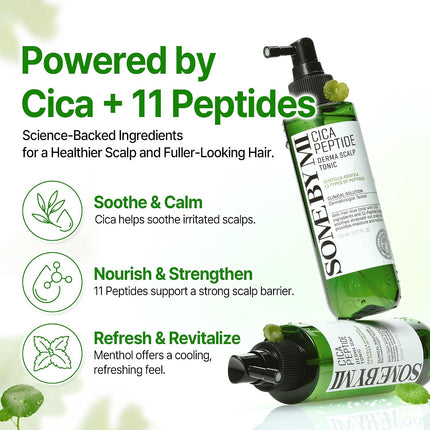 Some By Mi CICA Peptide Anti-Hairloss Scalp Tonic, 150ml
