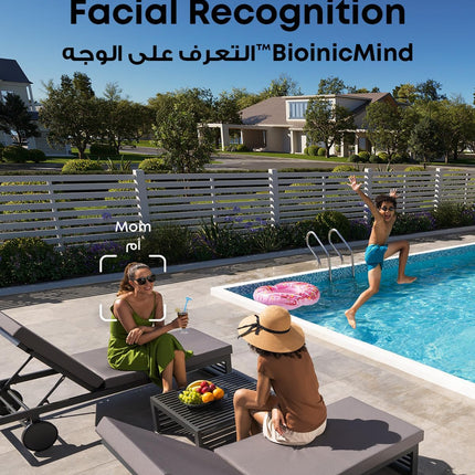 eufy Security eufyCam 3 4-Cam Kit, Security Camera Outdoor Wireless, 4K Camera with Integrated Solar Panel, Forever Power, Face Recognition AI, Expandable Local Storage, Spotlight, No Monthly Fee