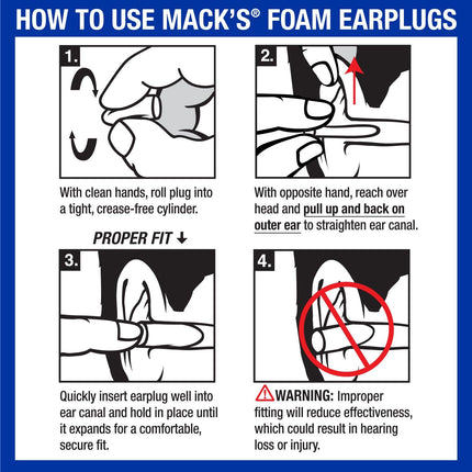 Mack's Slim Fit Ear Plugs