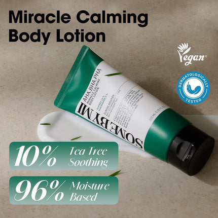 Some By Mi AHA BHA PHA Miracle Calming Body Lotion, Low-pH Exfoliating Lotion, 200ml