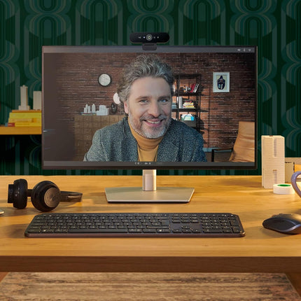 Logitech G كاميرا ويب 4K PRO بمعدل 60 إطارًا في الثانية - USB من النوع A/USB من النوع C