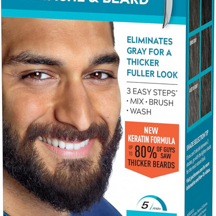 Just for Men Just for Men، صبغة الشارب واللحية M-50، بني داكن جداً، 14 جرام
