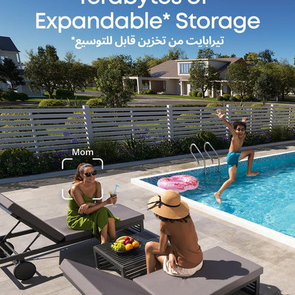 eufy Security eufyCam 3 2-Cam Kit, Security Camera Outdoor Wireless, 4K Camera with Integrated Solar Panel, Forever Power, Face Recognition AI, Expandable Local Storage up to 16TB, No Monthly Fee