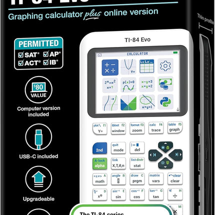 Texas Instruments TI-84 Evo Graphing Calculator