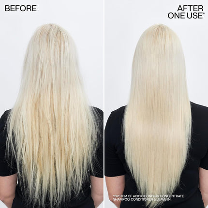 Redken Acidic Bonding Concentrate Shampoo | Repair Damaged Hair | 300ml Professional formula with citric acid & bonding complex, cleanses hair & works molecularly to repair & strengthen the hair
