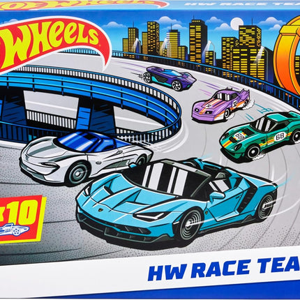 Hot Wheels 10-Pack of Toy Race Cars (Styles May Vary)