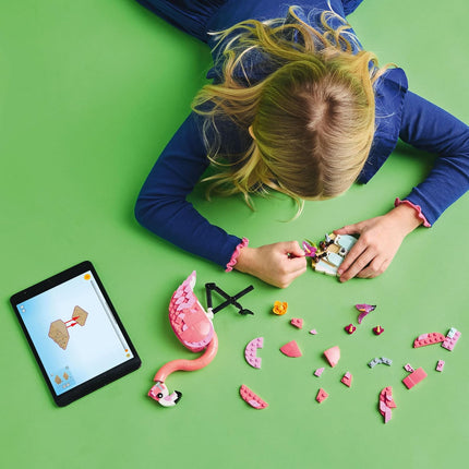 LEGO Creator 3in1 Wild Animals: Pink Flamingo 31170 Flamingo to Cockatoo to Axolotl, Animal Figure Toy, Gift for 8+ Year Old Boys & Girls, 288 Pieces