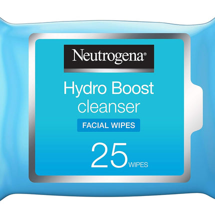 Neutrogena Hydro Boost Makeup Remover Cleansing Wipes Hydrating 25 Wipes