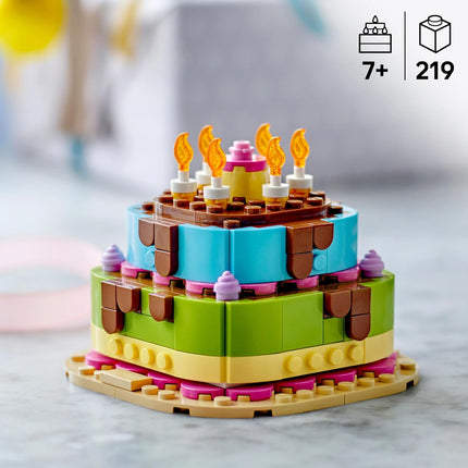 LEGO Iconic Birthday Party Cake 40815