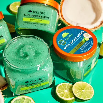 Tree Hut Coconut Lime Shea Sugar Body Scrub – 532ml