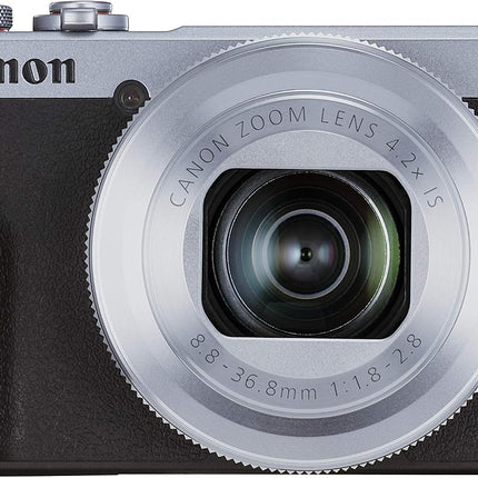 Canon PowerShot G7 X Mark III Digital Compact Camera - Silver