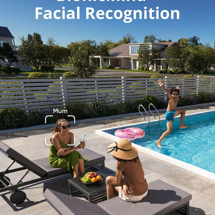 eufy security eufyCam 3 Add-on Camera, Security Camera Outdoor Wireless, 4K Camera with Integrated Solar Panel, Forever Power, Face Recognition AI, Expandable local storage, Spotlight