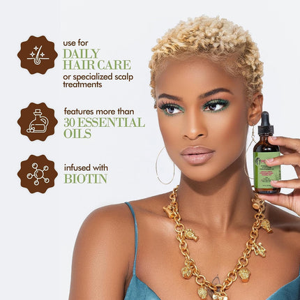 Mielle Rosemary Mint Scalp &amp; Hair Strengthening Oil with Biotin