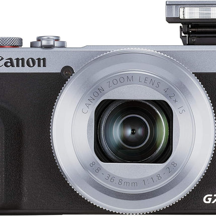 Canon PowerShot G7 X Mark III Digital Compact Camera - Silver