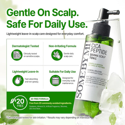 Some By Mi CICA Peptide Anti-Hairloss Scalp Tonic, 150ml
