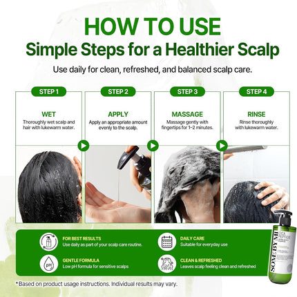 Some By Mi CICA Peptide Anti-Hairloss Shampoo