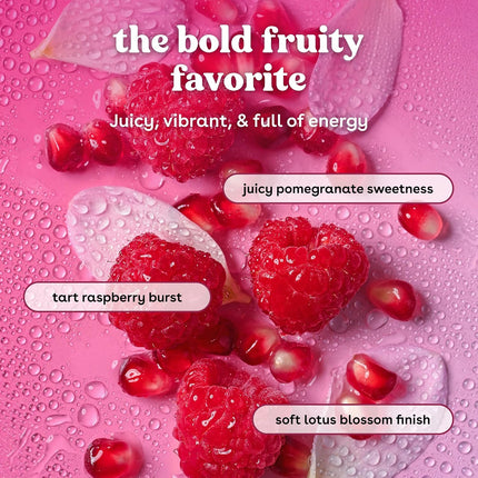 eos Shea Better Body Lotion- Pomegranate Raspberry, 24-Hour Moisture Skin Care, Lightweight & Non-Greasy, Made with Natural Shea, Vegan, 16 fl oz