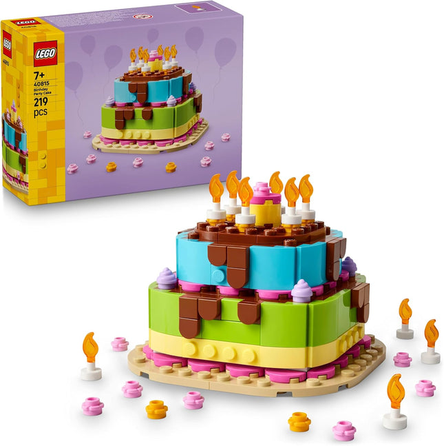 LEGO Iconic Birthday Party Cake 40815