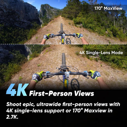 كاميرا Insta360 X3-5.7K المقاومة للماء بزاوية 360 درجة