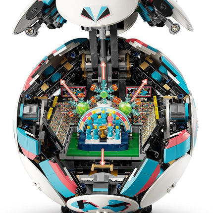 LEGO Editions Football 43019 3D Display Model Kit, Miniature Stadium Scene, Building Set for Kids, Gift for 10+ Year Old Boys & Girls, 1,498 Pieces