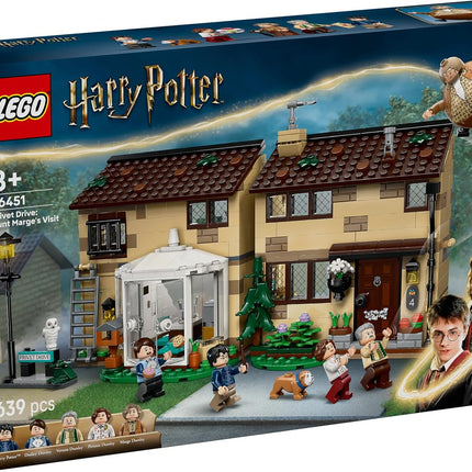 LEGO Harry Potter Privet Drive: Aunt Marge's Visit 76451 Toy House