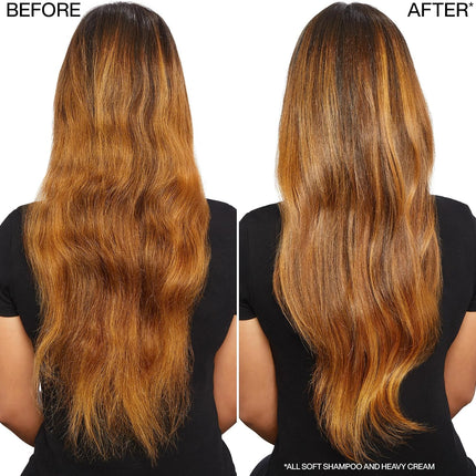 Redken All Soft Shampoo | Gently Cleanses & Softness Dry Hair | 300ml Professional formula with argan oil & moisture complex that gently cleanses, softens & is safe for color-treated hair